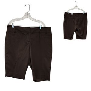 Apt. 9  Maxwell Fit  Bermuda Brown Short Size 18 NWT